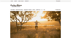 Desktop Screenshot of courtneyatkinson.com.au